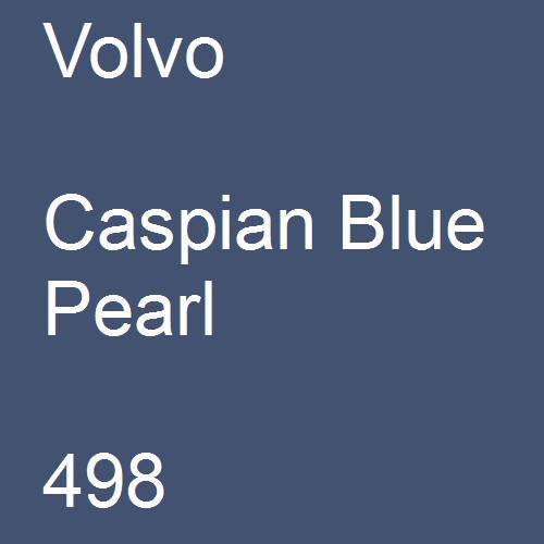 Volvo, Caspian Blue Pearl, 498.